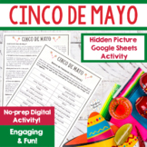 Spanish Cinco de Mayo Reading Activity Digital and Printable