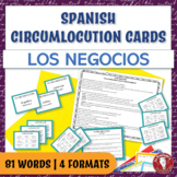 Spanish Circumlocution Cards to Practice Speaking Skills a