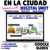 La Ciudad Interactive Activities Spanish City Vocabulary &