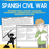 Spanish Civil War: Social Studies & Informational Reading 