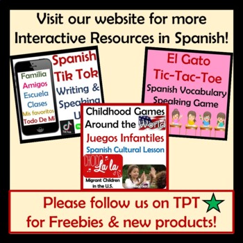 Hola, Hola Coca Cola Spanish Poem Flipcards by Preschool Pursuits