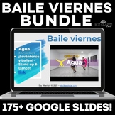 Spanish Class Brain Breaks Baile viernes BUNDLE of Editabl