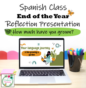 Preview of Spanish Class End of the Year Reflection Presentation I  Fin del Año
