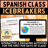 Spanish Class Back to School Icebreaker Activities
