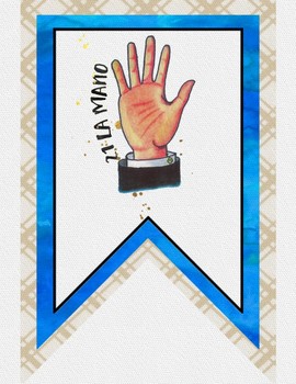 Spanish Class Pennant Banner - Loteria Theme by The Caliente Classroom
