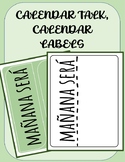 Spanish Classroom Decor, Calendar Talk Labels