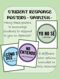 Spanish Classroom Decor, Common Phrases Posters (Color Only)