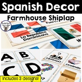 Spanish Classroom Decor | Farmhouse Shiplap