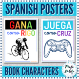 Spanish Classroom Decor Library Book Character Inspiration