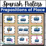 Spanish Classroom Decor Prepositions of Place Posters