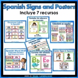 Spanish Classroom Decor  Signs / Posters / Labels BUNDLE