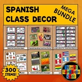 SPANISH CLASSROOM DECOR ⭐ Spanish Classroom Labels ⭐ Poste