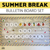 Spanish End of the Year Activities Classroom Decor and Bul