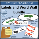 Spanish Classroom Labels and Decoration Bundle