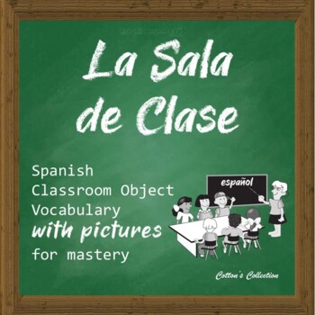 Preview of Spanish Classroom Object Matching