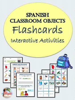 School Supplies in Spanish Flashcards - Los utiles escolares