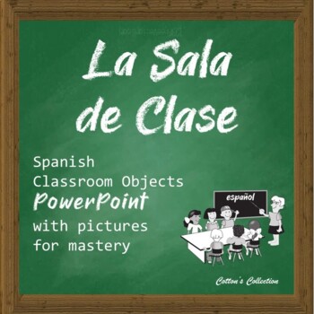 Preview of Spanish Classroom Objects PowerPoint