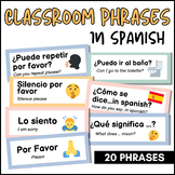 Spanish Classroom Phrases | Frases para clase de español