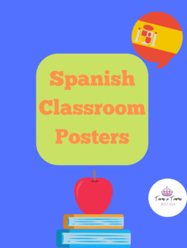 Preview of Spanish Classroom Posters Pack