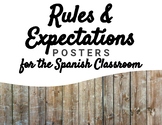 Spanish Classroom Rules & Expectations Posters