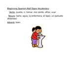 Spanish Classroom  Survival Terms! (Mini Posters)