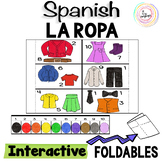 Spanish Clothing Interactive Notebook Activities LA ROPA