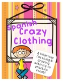 Crazy Spanish Clothing - Listen and Draw Activity - La Ropa