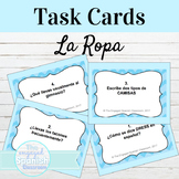 Spanish Clothing Task Cards