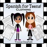 Spanish Clothing Words Clothes | La Ropa en Español | Span