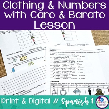 Spanish with Caro, and Barato Lesson - ropa