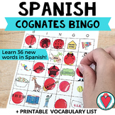 Back to School Spanish Cognates Bingo Game Pictures Loteri