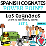 Spanish Cognates PowerPoint - Beginning Spanish Vocabulary