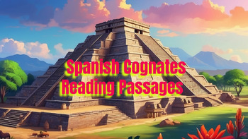 Preview of Spanish Cognates Reading  Passages: Realidades Chapter 3 and 4A
