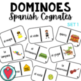 Spanish Cognates Vocabulary - Domino Game for Beginning Sp