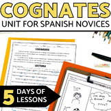 Spanish Cognates Lesson Plans 1st Day of Spanish Class & F