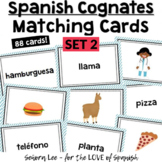 Spanish Cognates Vocabulary Cards - Spanish 1 Definite and