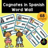 Spanish Cognates Word Wall (Los cognados)