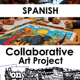 Spanish Collaborative Poster - Back to School Activity