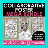Spanish Collaborative Poster Mega Bundle with Reading Activities