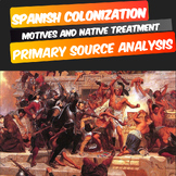 Spanish Colonization - Motives and Native Treatment - Prim