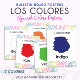 Spanish Color Posters | Los Colores en Español | Bright Cl