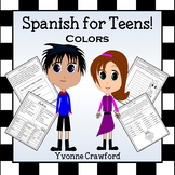 Spanish Color Words | Los Colores en Español | Spanish Worksheets