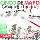 Spanish Color by Number, Reading Comprehension Passage Mex