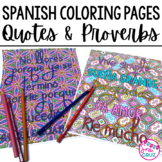 Spanish Coloring Pages Adult Coloring for Fast Finishers -