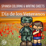 Spanish Veterans Day Coloring & Writing Mini Pack