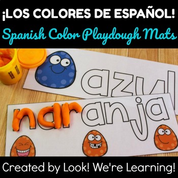 24 Spanish Funny Mats, Play Dough, Trace or Paint, Nature and