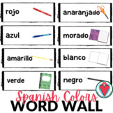 Spanish Colors Bulletin Board - Spanish Vocabulary Word Walls