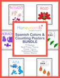 Spanish Colors & Counting Posters - BUNDLE