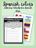 Spanish Colors (Flag Activity)
