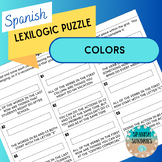 Spanish Colors Lexilogic Puzzle